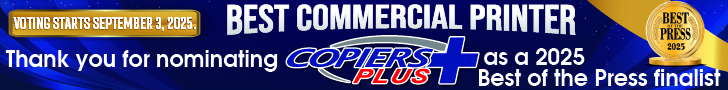 Best Commercial Printer Nominated