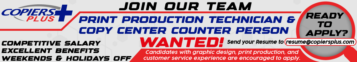 Best Commercial Printer Nominated