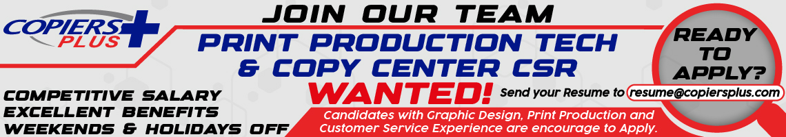 Best Commercial Printer Nominated